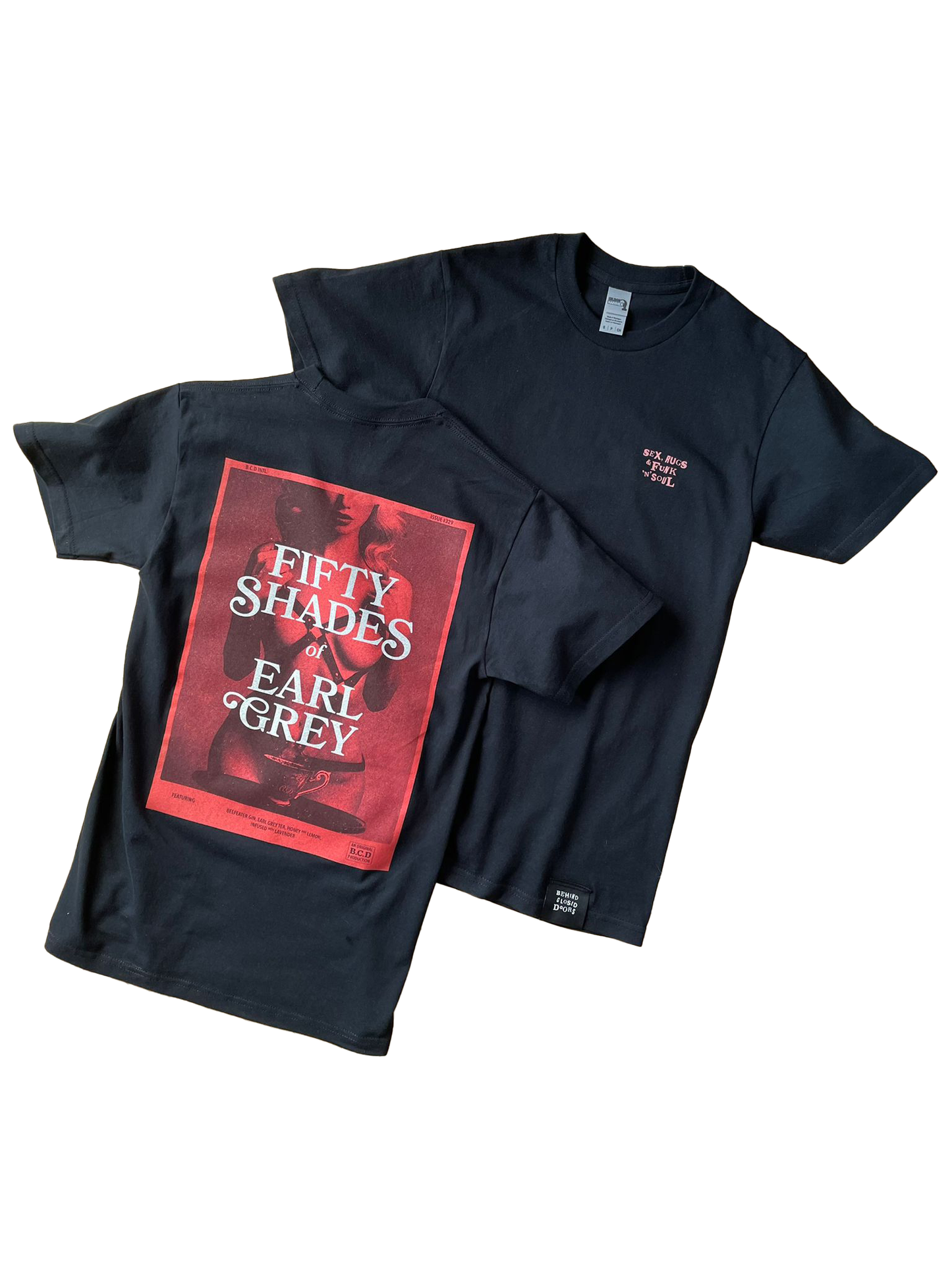 Fifty Shades Of Earl Grey black UNISEX t-shirt